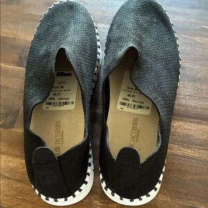 NWT Ilse Jacobsen Black Loafers - 38 (8?)